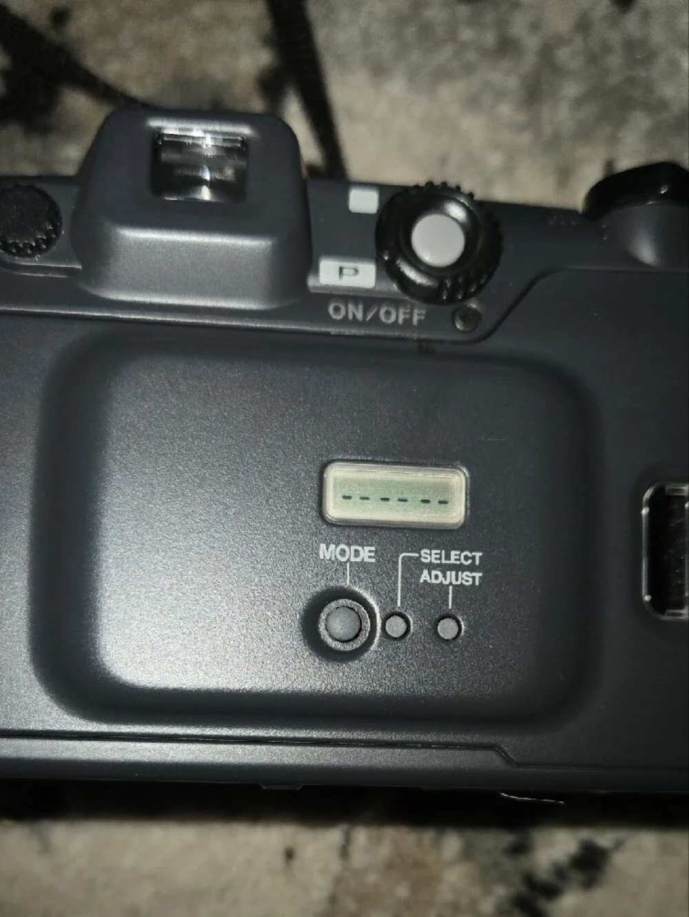 Pentax Black Point-and-Shoot Film Camera with Zoom Lens